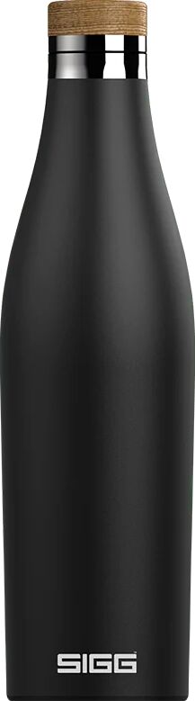 SIGG Meridian Water Bottle - Stainless Steel, Black / 0.5L