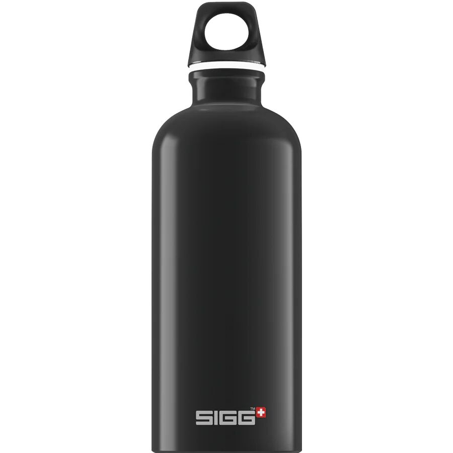 SIGG Aluminium Water Bottle, Black / 0.6l