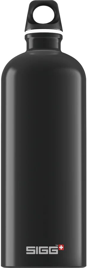 SIGG Aluminium Water Bottle, Black / 1l