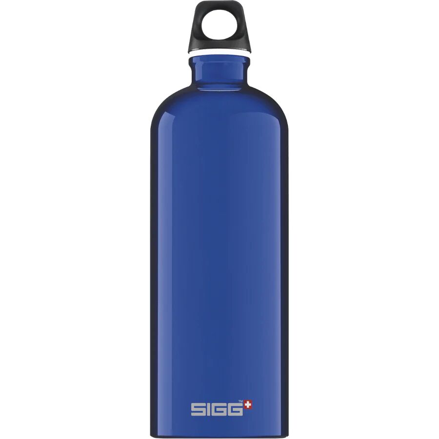 SIGG Aluminium Water Bottle, Traveller Dark Blue / 1l