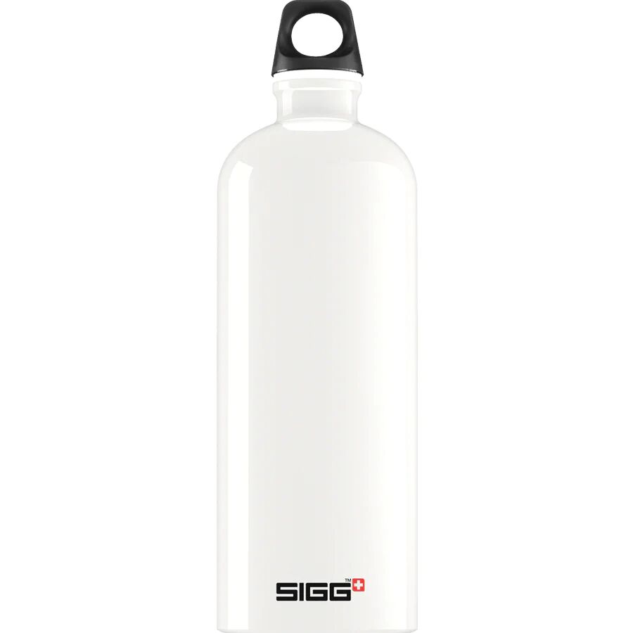 SIGG Aluminium Water Bottle, White / 1l