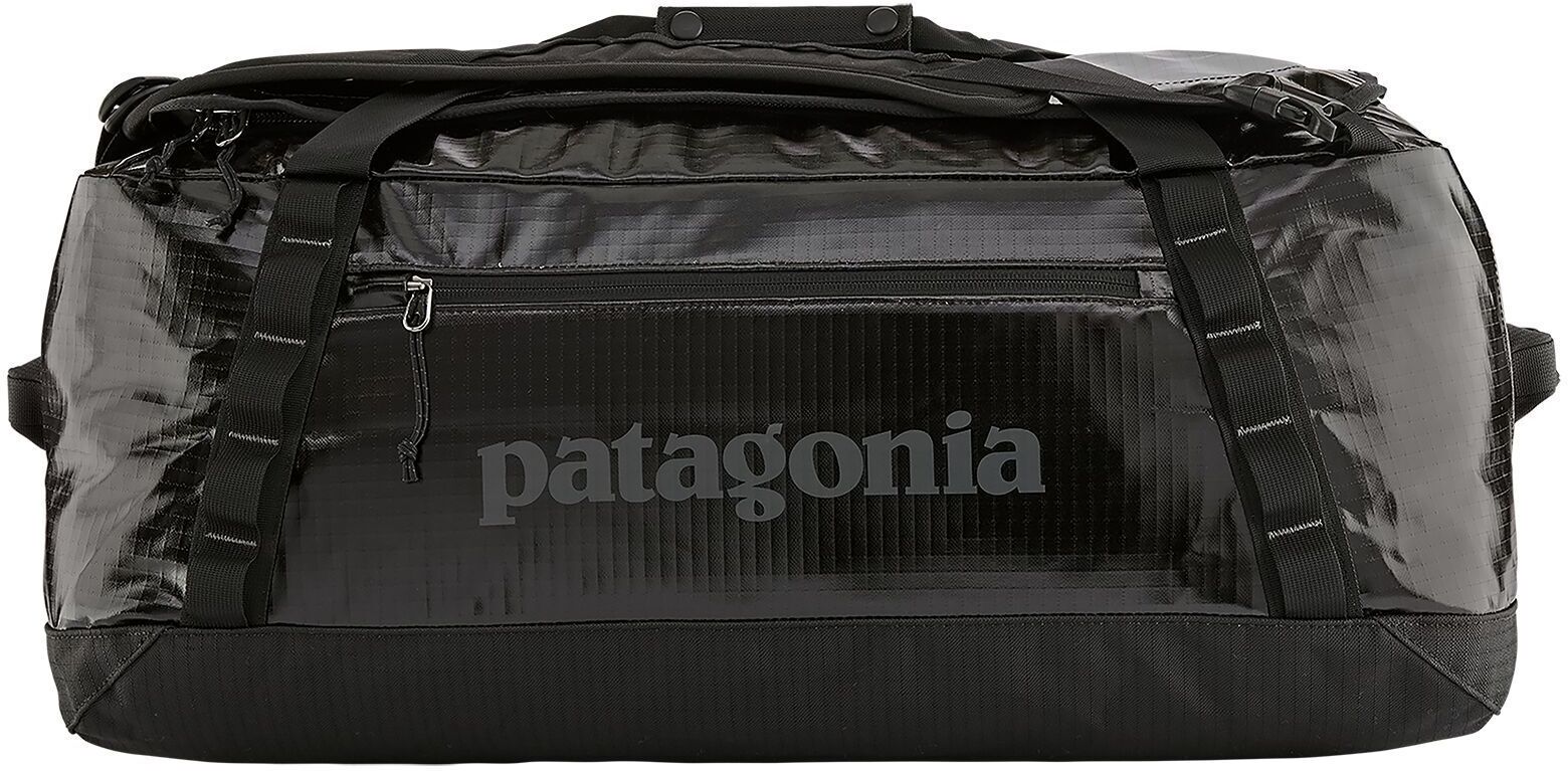 Patagonia Black Hole Duffel Bag 55L - 100 % Recycled Polyester, Black