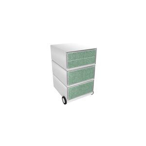 Paperflow Easybox Mobile Pedestal with 4 Drawers 642x390x436 mm Snake Design