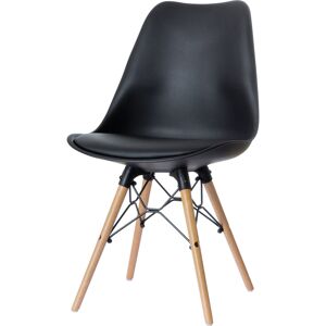Paperflow Reception Chairs Dogewood Black 2 Pieces