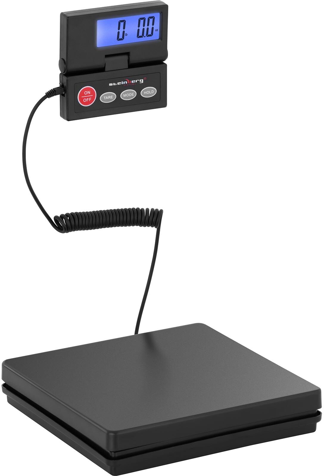 Steinberg Digital Parcel Scale - 40 kg / 1 g - External LCD display