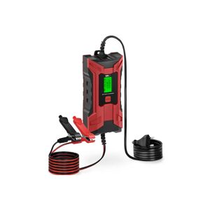 MSW Car Battery Charger - 6/12 V - 2/4 A - LCD