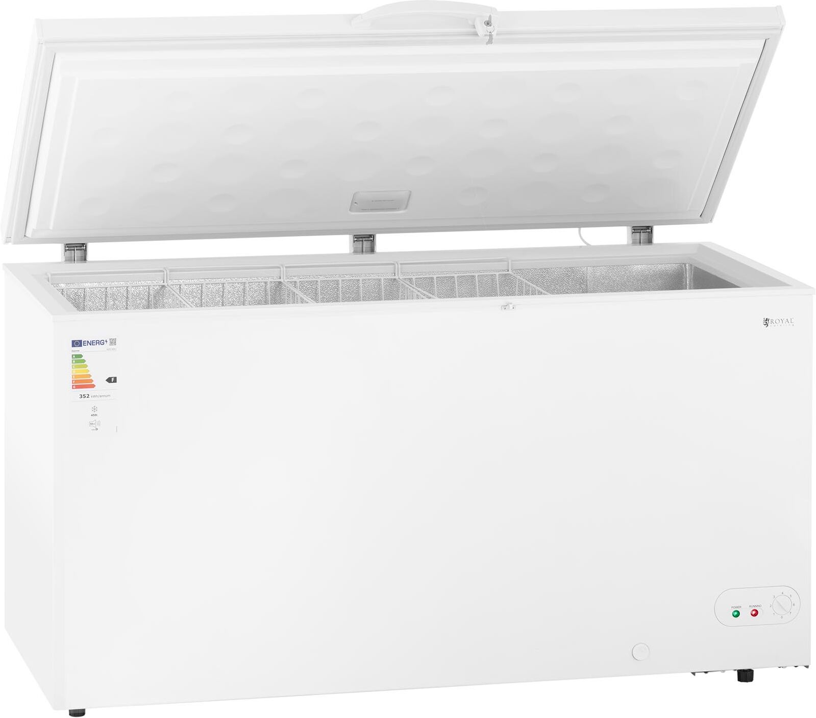 Royal Catering Chest Freezer - 459 L - Royal Catering