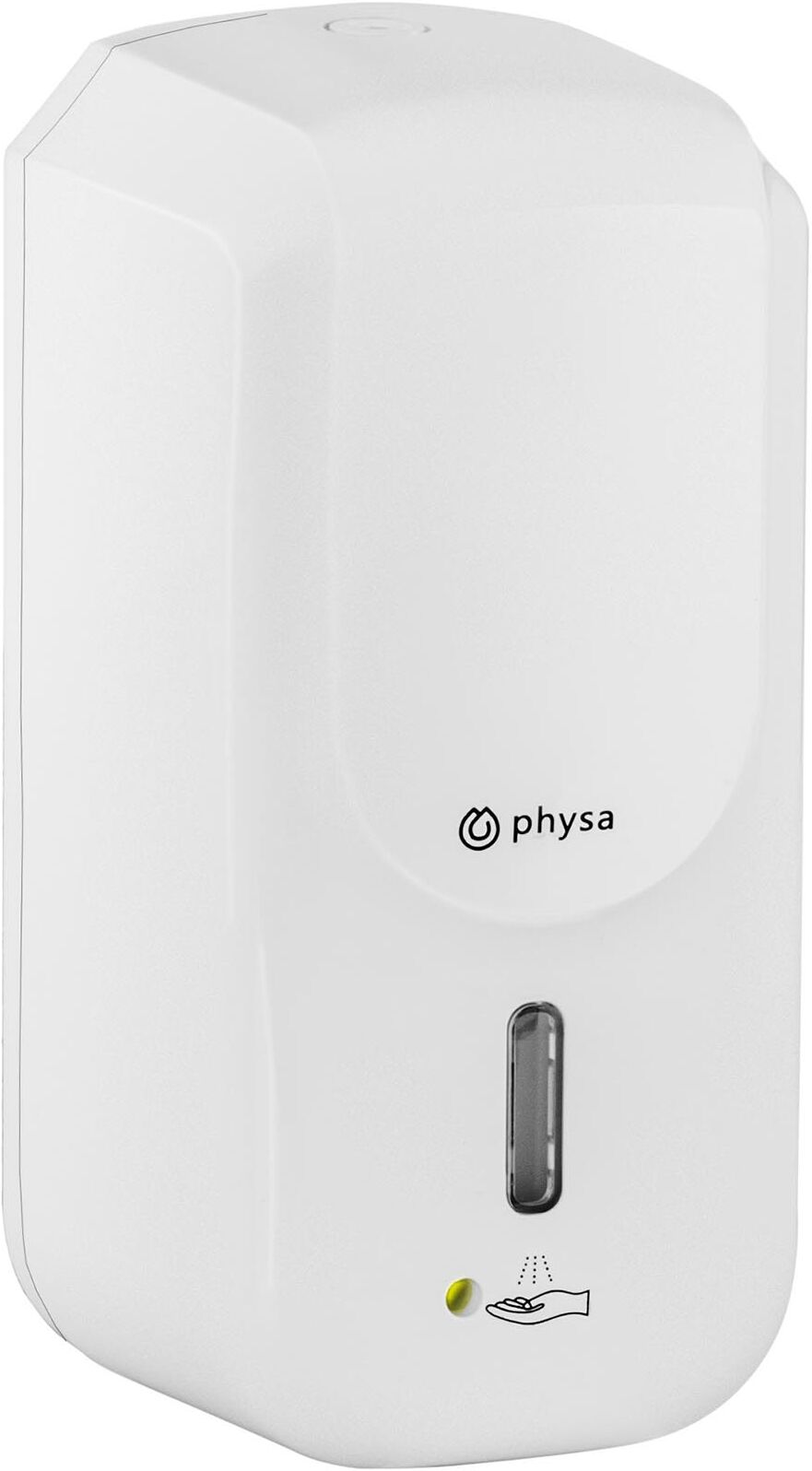 physa Automatic Soap Dispenser - for disinfectant - 1 L - wall-mounted - lockable - white