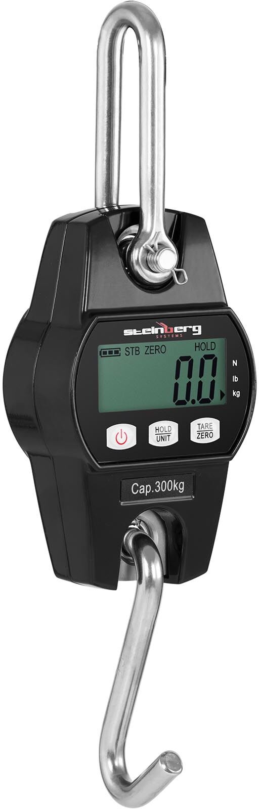 Steinberg Crane Scale - 300 kg / 100 g - black