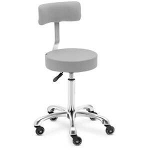 physa Stool Chair With Backrest - 540 - 720 mm - Light grey