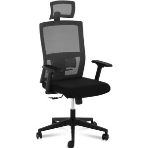Fromm & Starck Office Chair - mesh back - headrest - 150 kg