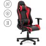Uniprodo Gaming Chair - with armrests - adjustable height / backrest - incl. neck and lumbar support