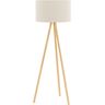 Uniprodo Floor Lamp - fabric shade - 40 W - height 148 cm