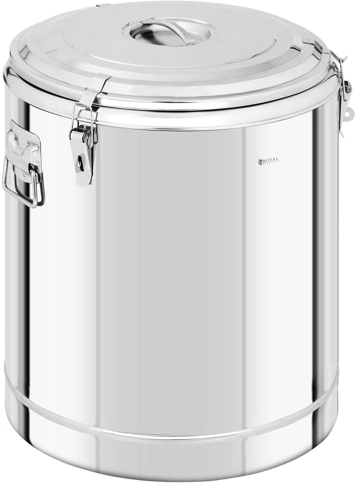 Royal Catering Stainless Steel Thermos Container - 80 L