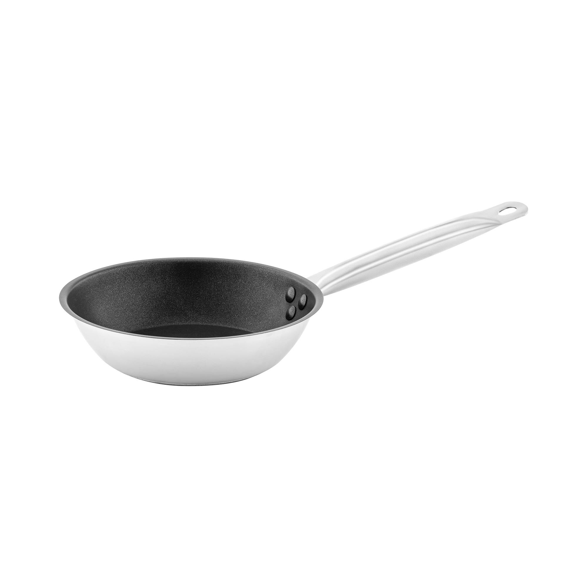Royal Catering Stainless Steel Frying Pan - coated - Ø 20 x 5 cm