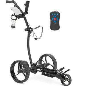 Uniprodo Electric Golf Trolley - foldable - remote control - 20 kg - aluminium