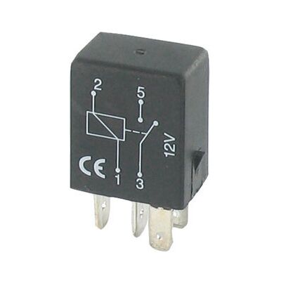 Carparts Relay 12V 25A 4 pole on / off mini 40391 Carparts Relay 12V 25A 4 pole on / off mini 40391