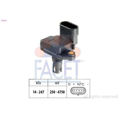 Facet 10.3125 Barometric Pressure Sensor - OE Equivalent for MINI Facet 10.3125 Barometric Pressure Sensor - OE Equivalent for MINI