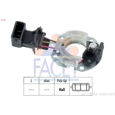 Sensor, ignition pulse Made in Italy - OE Equivalent 8.2723 Facet 82723 Sensor, ignition pulse Made in Italy - OE Equivalent 8.2723 Facet 82723