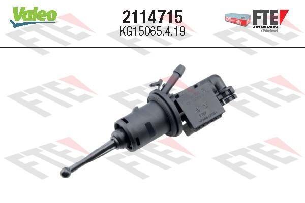 Valeo Master Cylinder, clutch FTE CLUTCH ACTUATION 2114715 Valeo 2114715