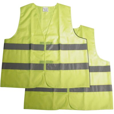 Carpoint Safety vest duopack Senior 0114026 Carpoint Safety vest duopack Senior 0114026