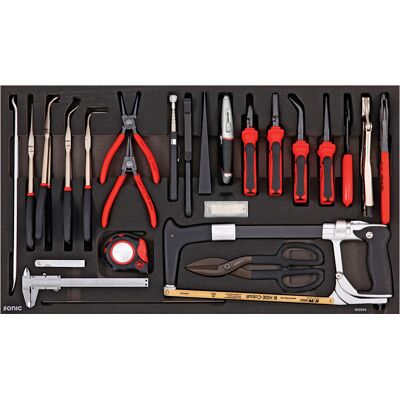 Sonic Pliers & Cutting Set Jumbo (9 German) 26-piece 602605 Sonic Pliers & Cutting Set Jumbo (9 German) 26-piece 602605