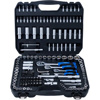 Draper Ratchet and Socket Set 1/4'', 3/8'' and 1/2'' - 188pcs D08544 Draper Ratchet and Socket Set 1/4'', 3/8'' and 1/2'' - 188pcs D08544