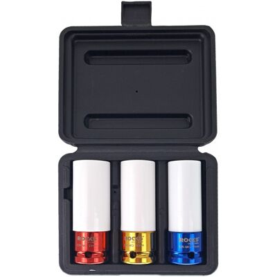 Rooks Cap Set for aluminum rims 3-piece, 17-19-21 mm OK015600 Rooks Cap Set for aluminum rims 3-piece, 17-19-21 mm OK015600