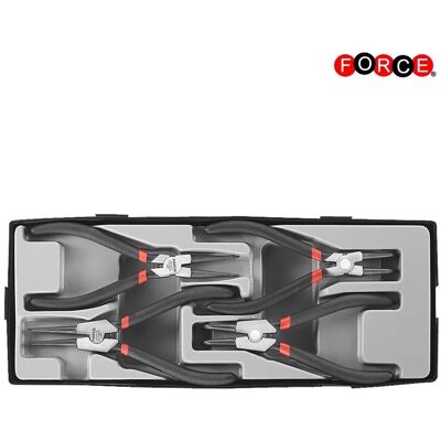 Force Circlip pliers set 4 pieces T5043A Force Circlip pliers set 4 pieces T5043A