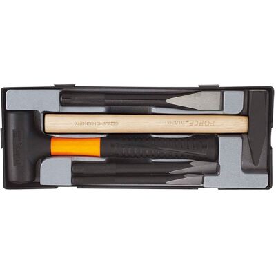 Force Hammer & chisel set 5 pieces T5053 Force Hammer & chisel set 5 pieces T5053