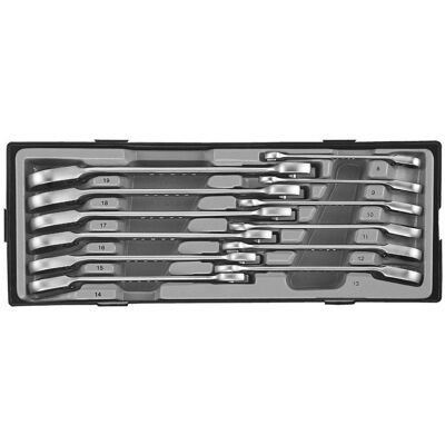 Force Reversible open-end ratchet wrench set, 12 pieces T51211 Force Reversible open-end ratchet wrench set, 12 pieces T51211