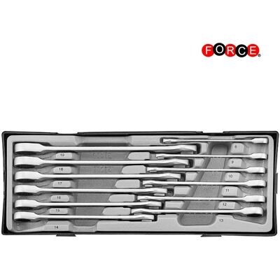 Force Open-end ratchet wrench set 12 pieces T51210 Force Open-end ratchet wrench set 12 pieces T51210