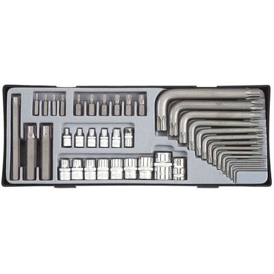 Force Torx combination set 41 pieces T4411 Force Torx combination set 41 pieces T4411
