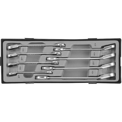 Force Open-end ratchet wrench set reversible SAE 8 pieces T50813 Force Open-end ratchet wrench set reversible SAE 8 pieces T50813