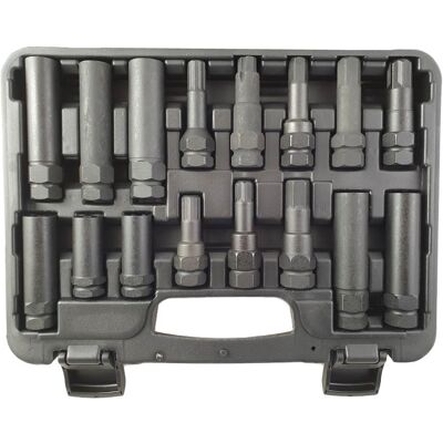 Weber Tools Lock bolt socket wrench set 16-piece WT3157 Weber Tools Lock bolt socket wrench set 16-piece WT3157
