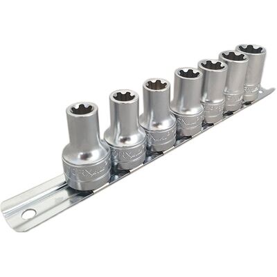 Weber Tools 3/8" Torx Plus socket set 7 pieces WT8518 Weber Tools 3/8" Torx Plus socket set 7 pieces WT8518