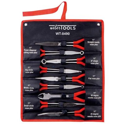 Weber Tools Long version pliers set, 9 pieces WT8490 Weber Tools Long version pliers set, 9 pieces WT8490