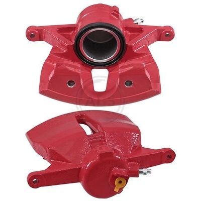 A.B.S. Brake Caliper - Single Piston, Red, VW Golf VII A.B.S. Brake Caliper - Single Piston, Red, VW Golf VII