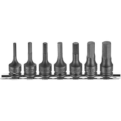 Force 3/8" Allen key impact socket set 7-piece 30716 Force 3/8" Allen key impact socket set 7-piece 30716