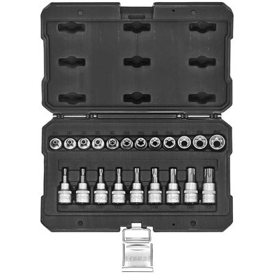 Force 3/8" Socket set Torx 21 pieces 3215 Force 3/8" Socket set Torx 21 pieces 3215