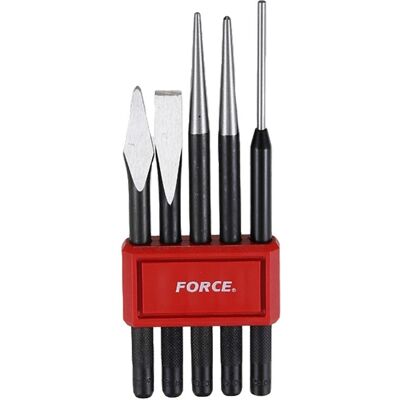 Force Chisel, Punch & Pin Driver Set 5 Piece 5054 Force Chisel, Punch & Pin Driver Set 5 Piece 5054