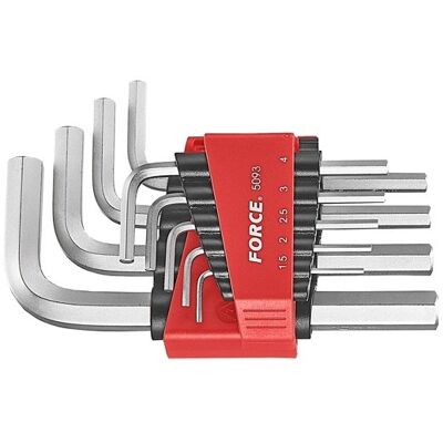 Force Allen Key Set 9-Piece 5093 Force Allen Key Set 9-Piece 5093