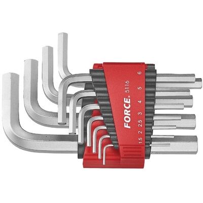 Force Allen key set 11-piece 5116 Force Allen key set 11-piece 5116