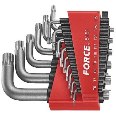 Force torx L-key set 15 pieces 5151 Force torx L-key set 15 pieces 5151