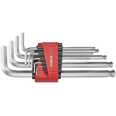 Force long ball hex key set 9-piece 5093LBS Force long ball hex key set 9-piece 5093LBS