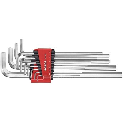 Force Allen key set 11-piece 5116XL Force Allen key set 11-piece 5116XL