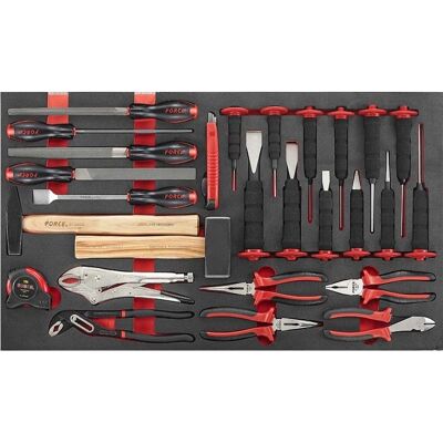 Force Hammer and Chisel Set 27-piece (EVA) 5272 Force Hammer and Chisel Set 27-piece (EVA) 5272