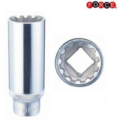 Force Socket 1/2" Multi-prong long Multi-profile 32mm 54Q7732 Force Socket 1/2" Multi-prong long Multi-profile 32mm 54Q7732