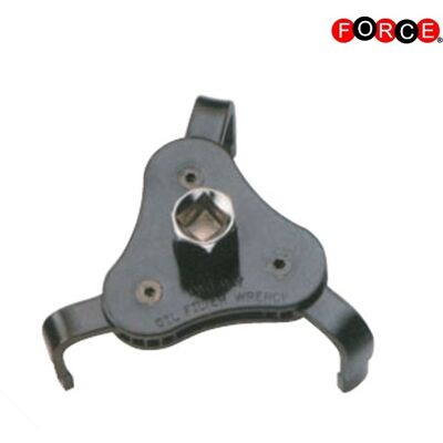 Force 3-arm oil filter wrench 63-102 mm 61904A Force 3-arm oil filter wrench 63-102 mm 61904A