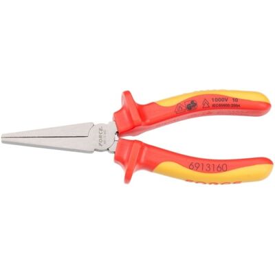 Force insulated needle nose pliers 6" 6913160 Force insulated needle nose pliers 6" 6913160